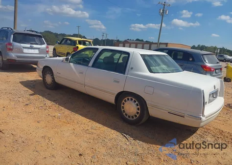 1999 Cadillac Deville Standard from USA, damaged, VIN 1G6KD54Y9XU778880